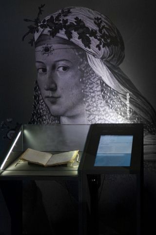 Il design della mostra Lux in Arcana ai Musei Capitolini a Roma