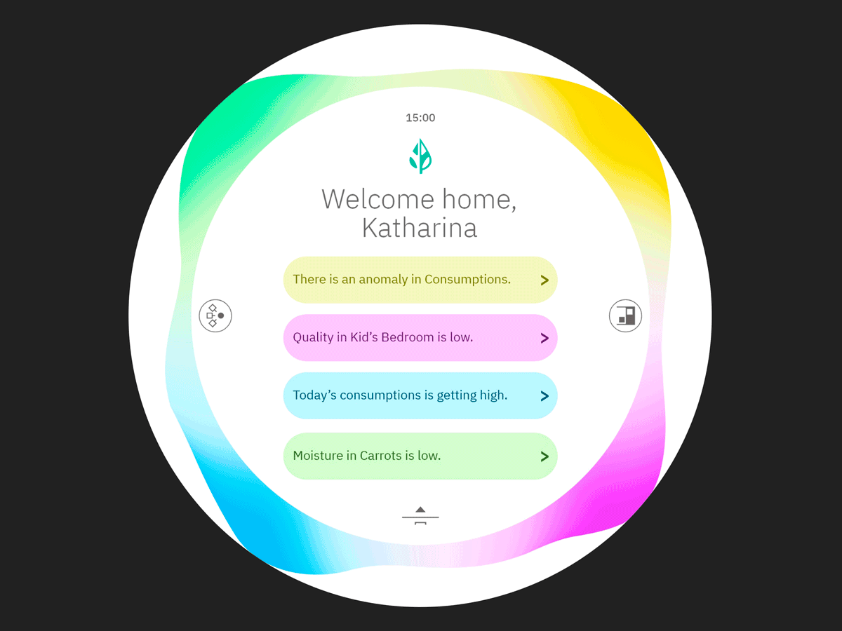 Laboratorio Università Iuav site specific UI domotic design